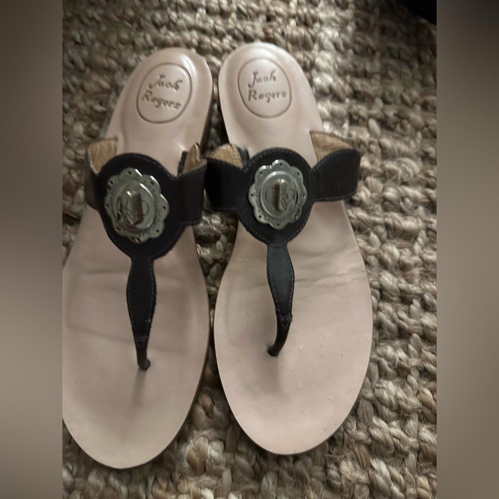 Jack Rogers Brown Sandals Minimal use Size 8.5